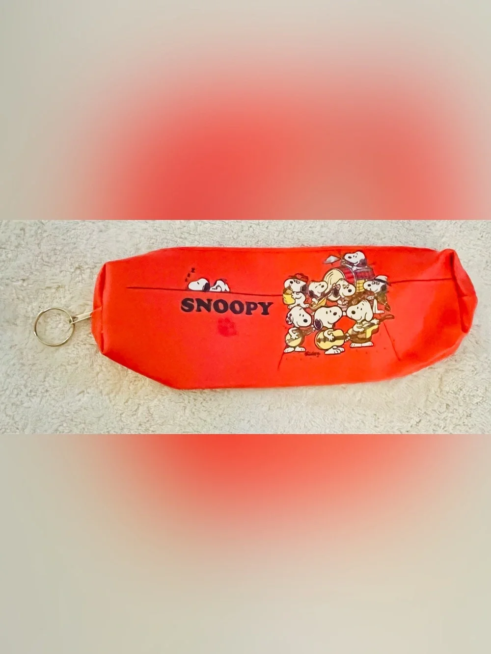 Snoopy Red Case Keyring